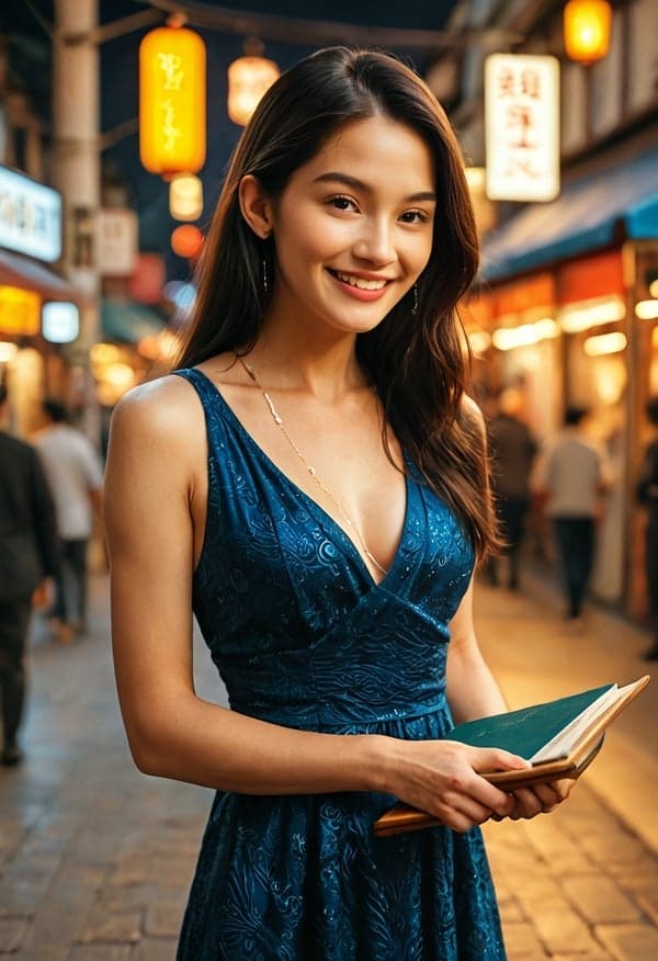 Luna Boonma - Free AI Girlfriend and NSFW Chatbot at Krush.chat